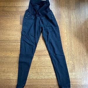 Black Maternity Stretchy Jeans